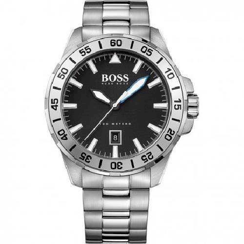 Image of Deep Ocean Sølv herre ur fra Hugo Boss, 1513234